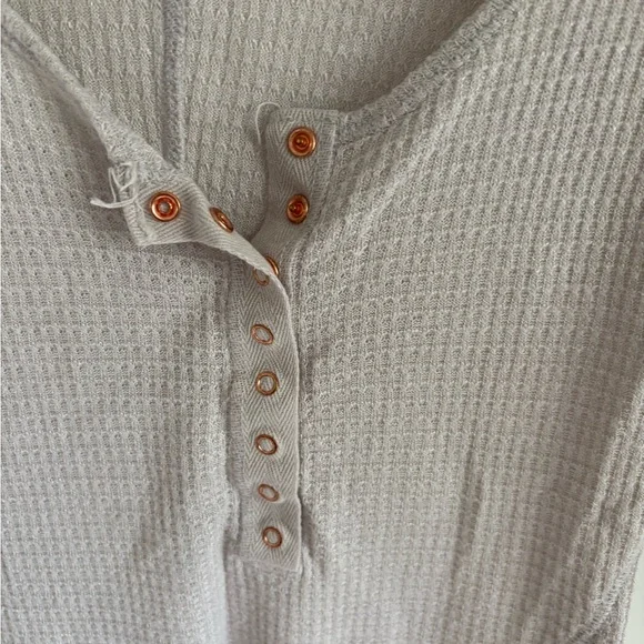 Free People One of the Girls Henley top - Picture 3 of 7